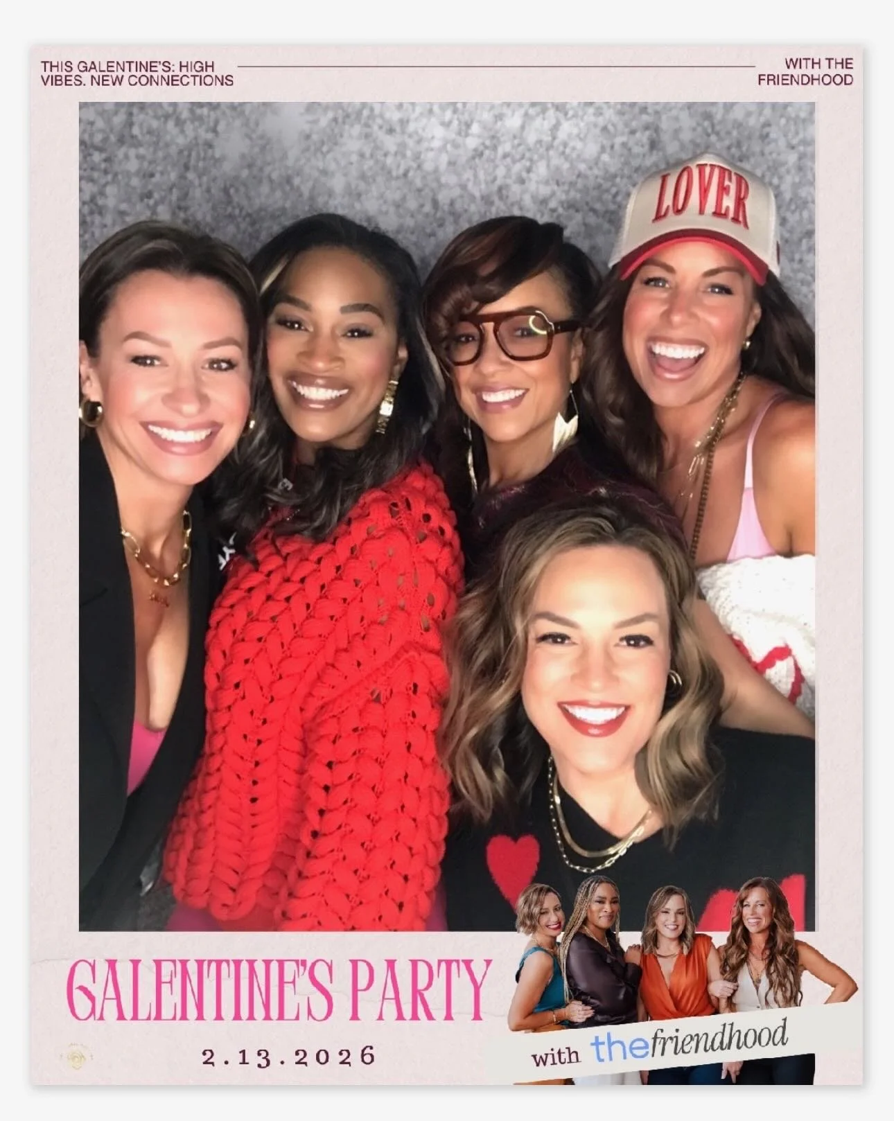 Our hearts are FULL 🩷 and our cups are overflowing (with prosecco and love 😉)
Thank you for celebrating, connecting, and showing up exactly as you are.
More of this. Always. 🥂💐

#galentinesday #friendship #thefriendhood #over40 #community