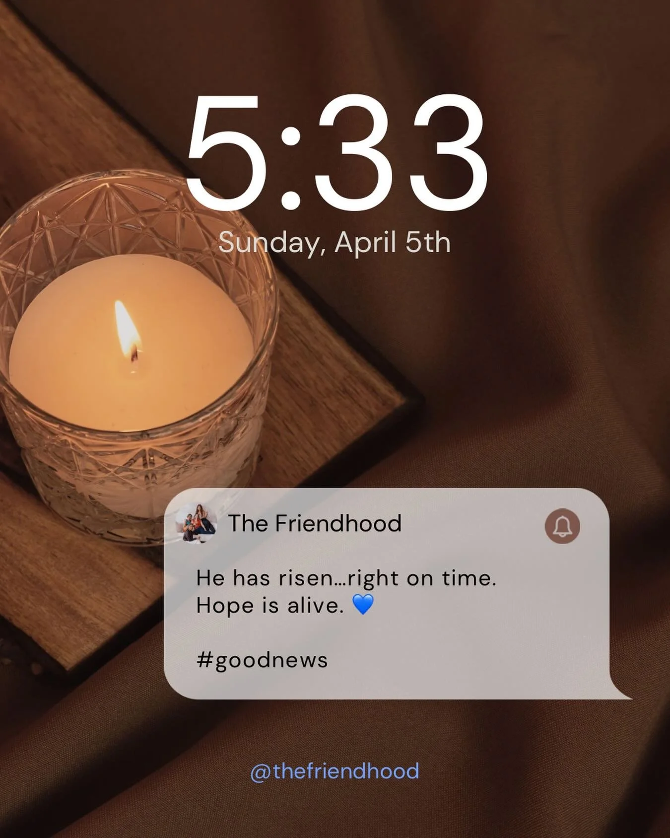 Sunday reminder to pause&hellip; to pour back into your faith, your people, and yourself. He is risen and love still leads. 💙

Happy Easter, good people. 

#easter #frienship #atlanta #pause #sunday