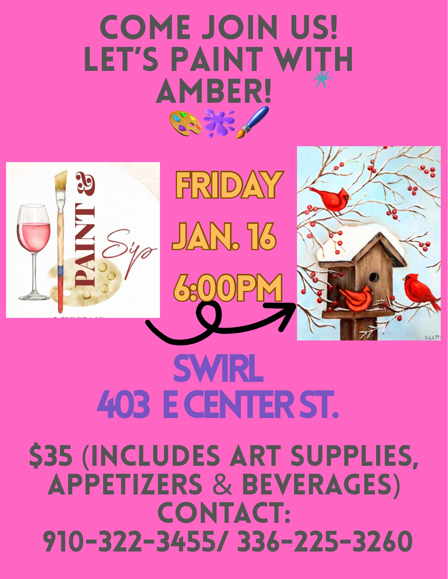 Black and White Retail Store Open House Flyer.png