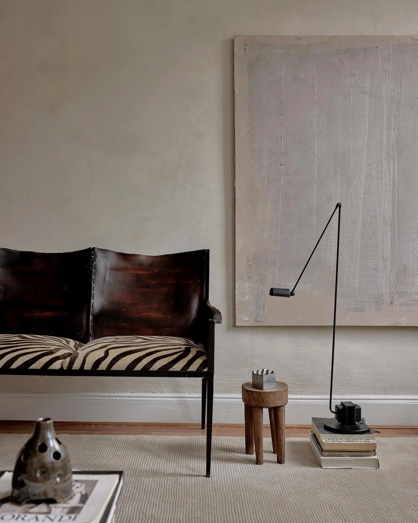 Eastwood - A light to mid earthy sandy greige.