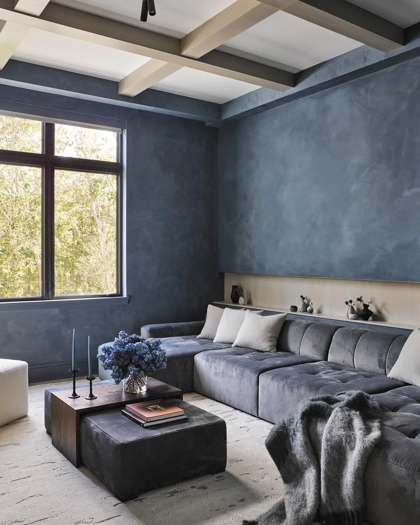 Emerson - A deep muted pacific blue.