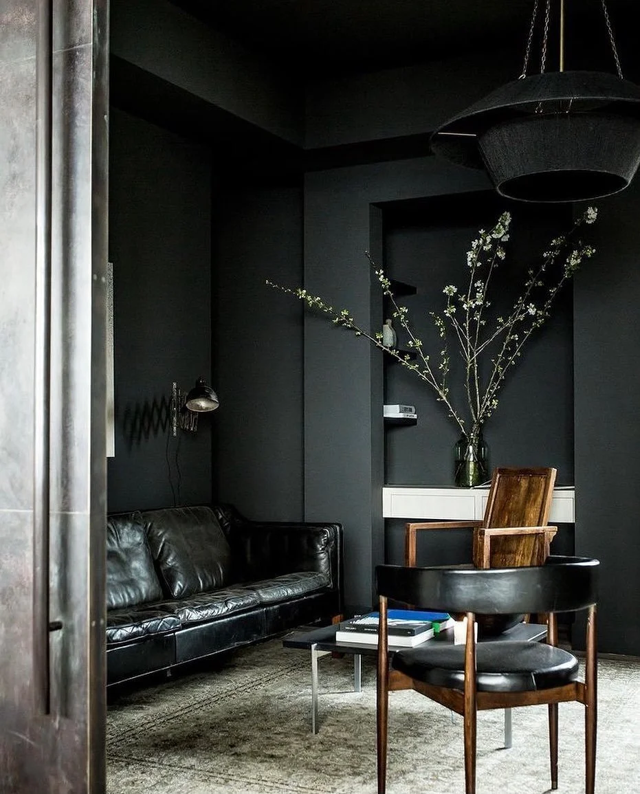 Fade to Black - A dusty off-black.