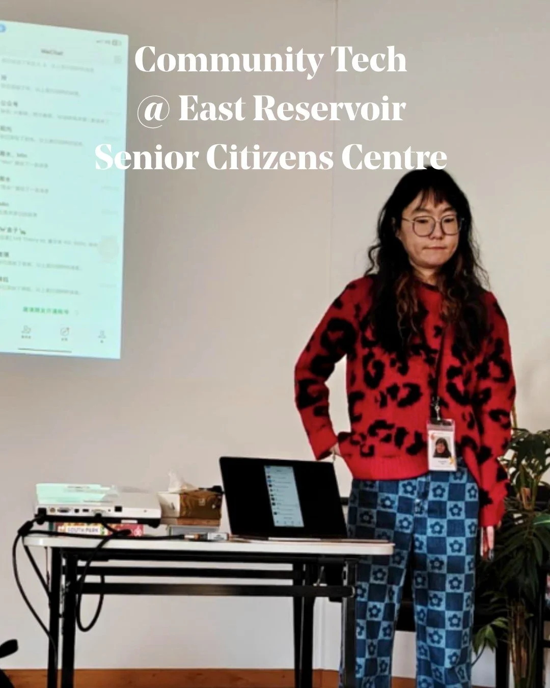 Community Tech @ East Reservoir Senior Citizens Centre 📱🏘️🌳

We recently ran our first Community Tech sessions in Mandarin in the Darebin area! Our wonderful Helpers &ndash; Xinnie, Jasper and Milly &ndash; guided participants through WeChat, help
