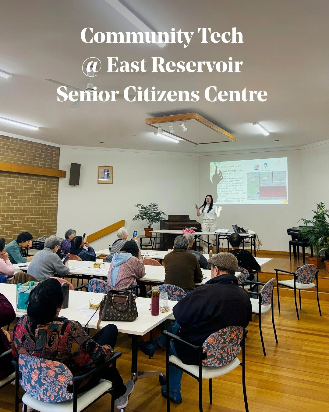 Community Tech @ East Reservoir Senior Citizens Centre 📱🏘️🌳

Another fantastic Mandarin Tech session in Darebin! Our Helpers guided participants through using Google Maps, opening up new ways to explore the world with confidence. The day wrapped u