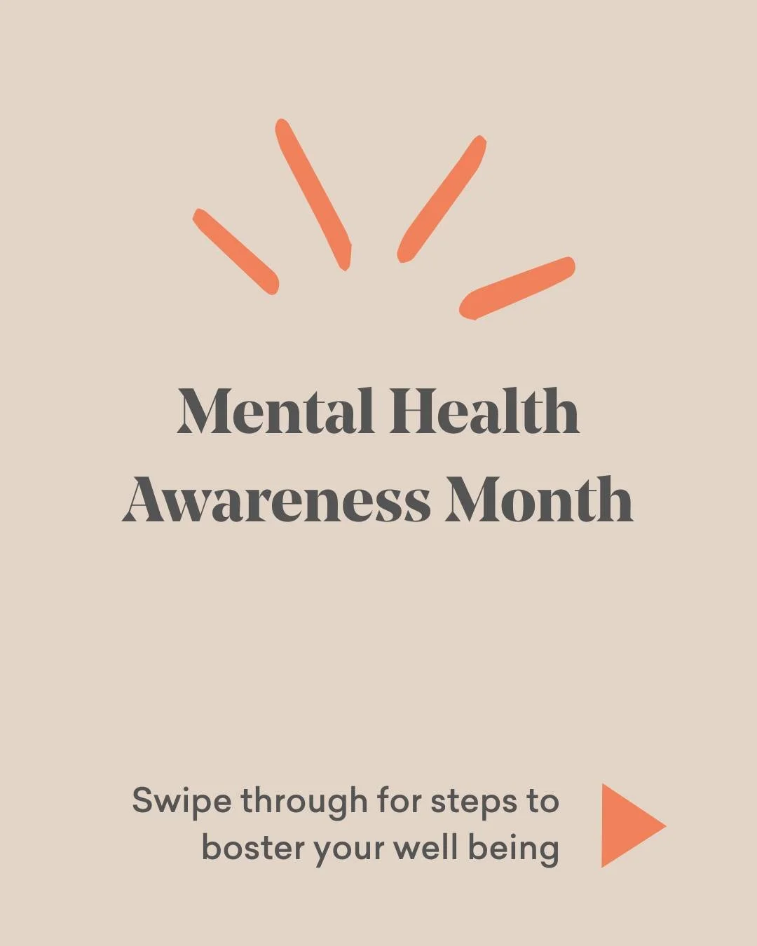 October is Mental Health Awareness Month 💛

This year&rsquo;s theme is all about taking steps on your wellbeing journey. Swipe through for simple ideas to nurture your mental health &mdash; and for our Members and Helpers, feel free to try or sugges