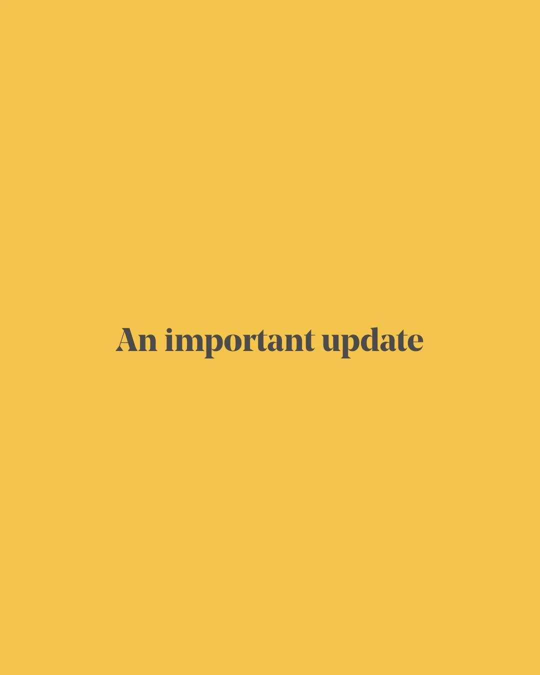 An important update from Lively⭐
Head to our website for the full statement. Link in bio.