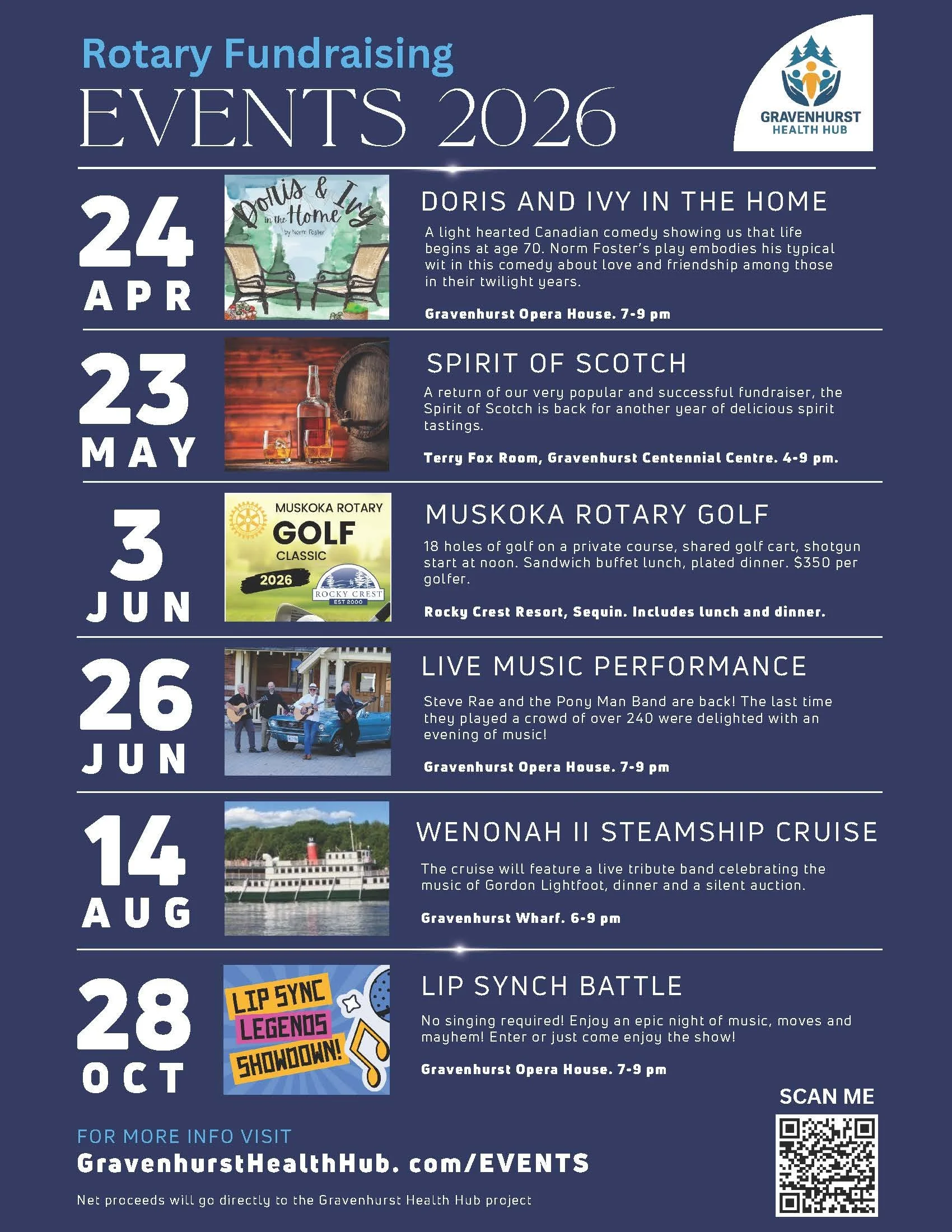 2026 Event Schedule Released