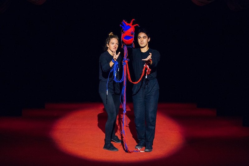 Frida the Heart (Design, Fabrication, Puppeteer); "Padam Padam" at National Puppetry Conference at the O'Neill