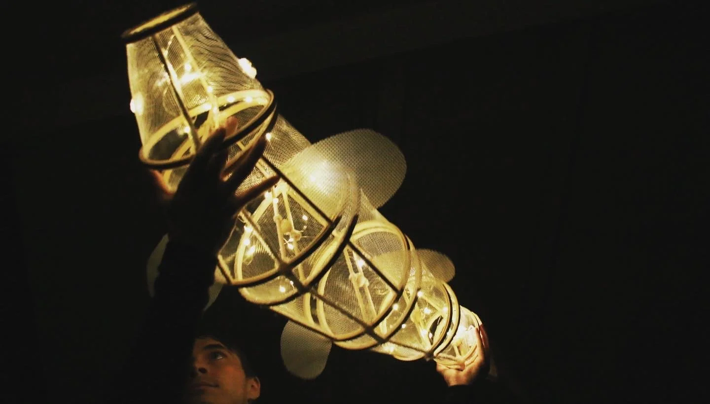 Light Fish (Design, Fabrication, Puppeteering), "Pisces" at LAGP Slam
