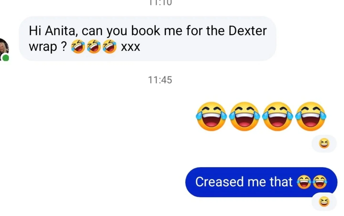 I think the Vacu Body wrap is getting a new name it's now being referred to as Dexter 🤣