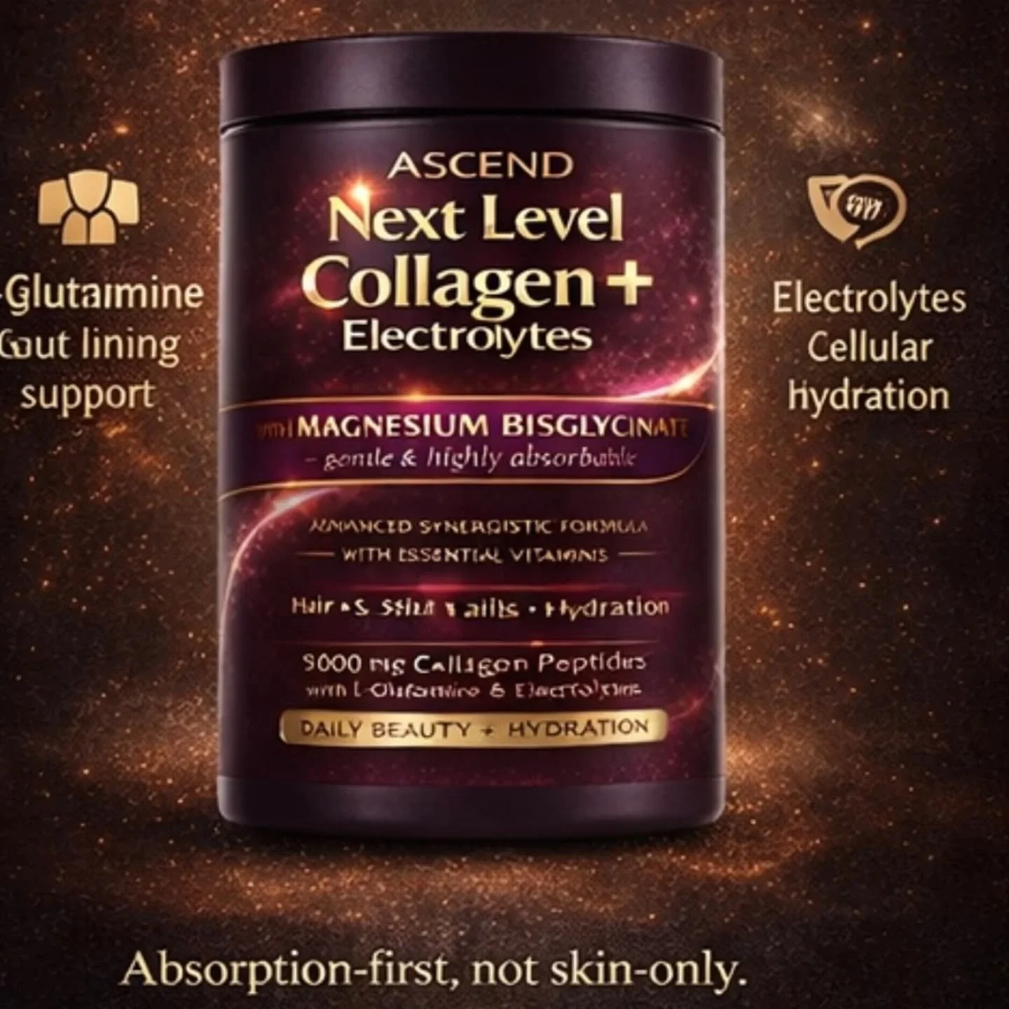 Most Collagens = Just Protein. Ours = A System.

Most collagen supplements on the market give you: ▫️ 3&ndash;5g collagen
▫️ Maybe vitamin C
▫️ Cute packaging
▫️ That&rsquo;s it

Now compare that to Burn &amp; Boost:
✨ 9,000mg premium bovine collagen