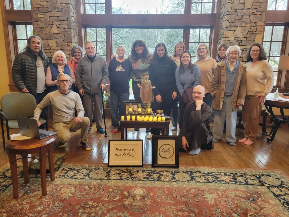 Sunday Sangha meeting in January 2025