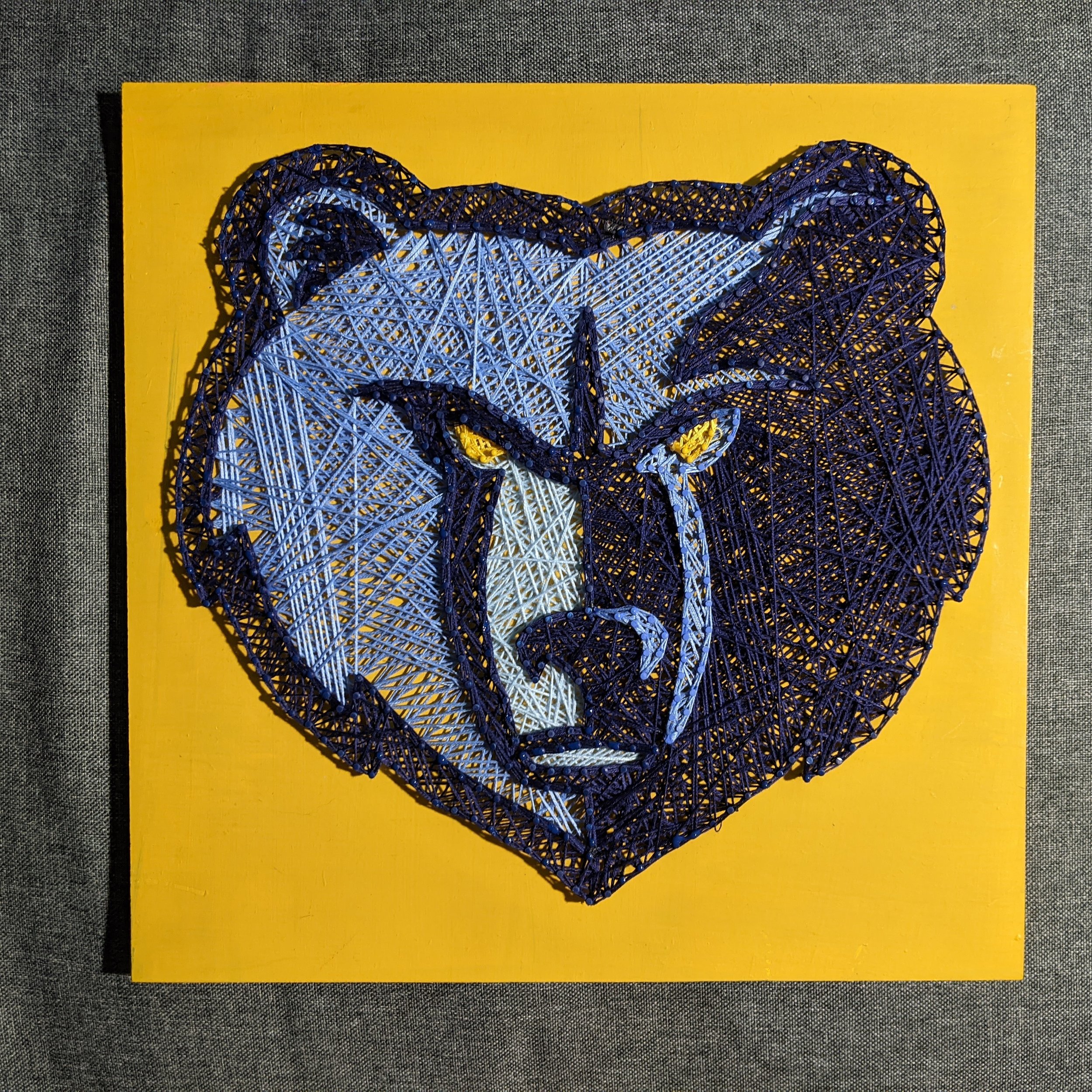 Memphis Grizzlies, 12" x 12"