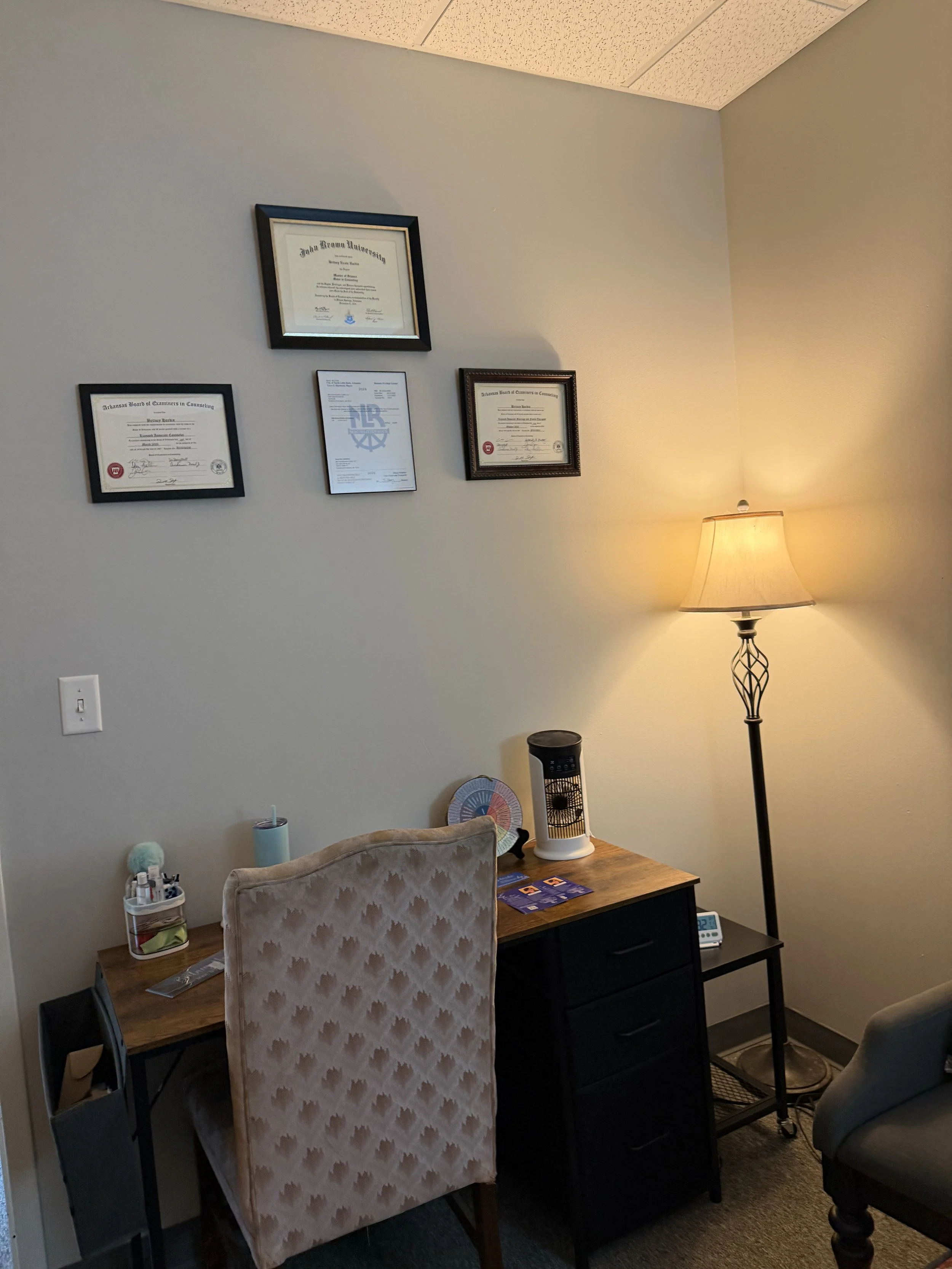Telehealth therapy session available across Central Arkansas from BH Counseling Clinic North Little Rock