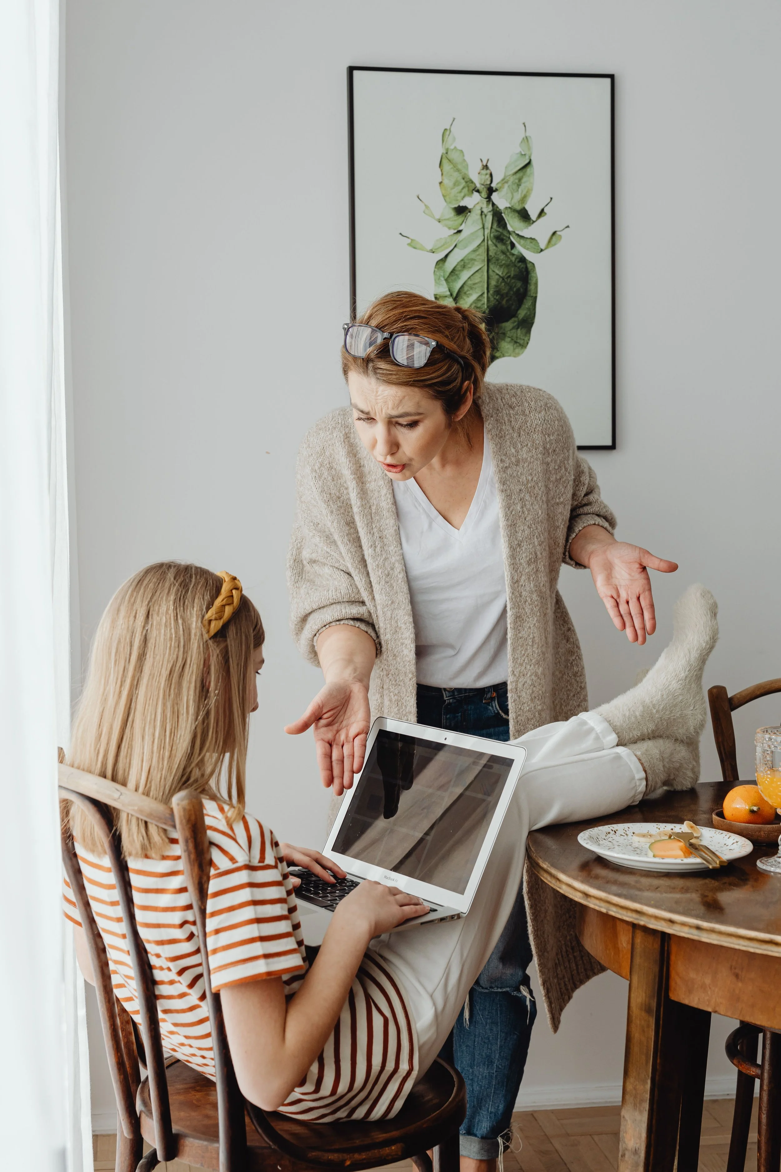 Frustrated parent and resistant teenager representing the challenge of getting teens into therapy in Little Rock Arkansas