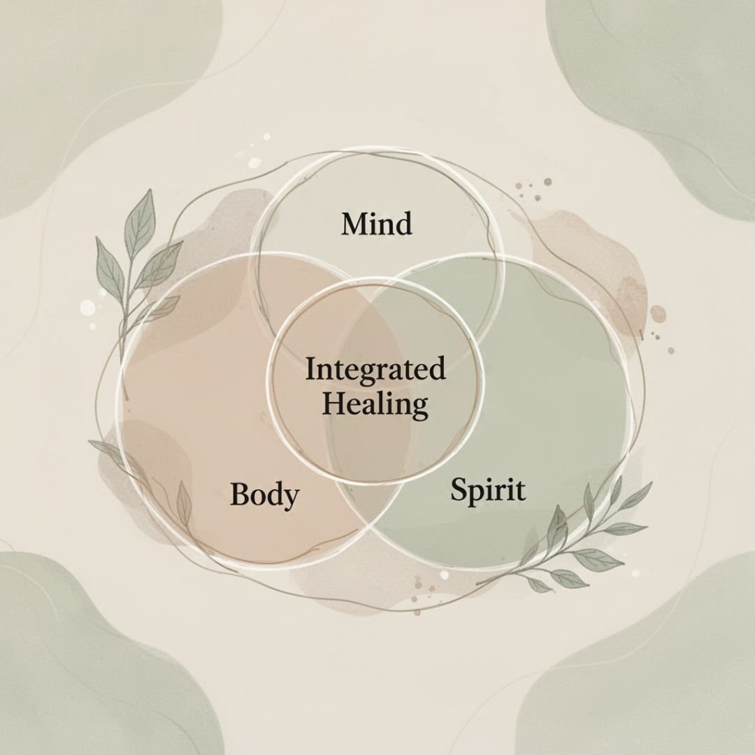 Holistic CBT therapy model in Little Rock Arkansas integrating mind body and spirit for anxiety and stress