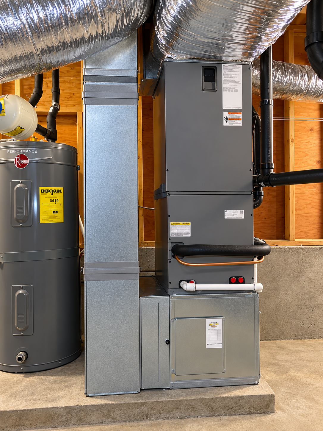 Heat pump serviced by Heatwave in Des Moines Washington