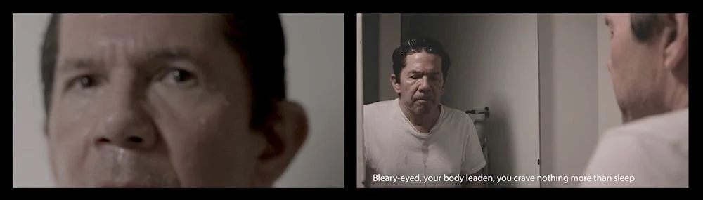 still from the video diptych No One is Sleeping ©2020   