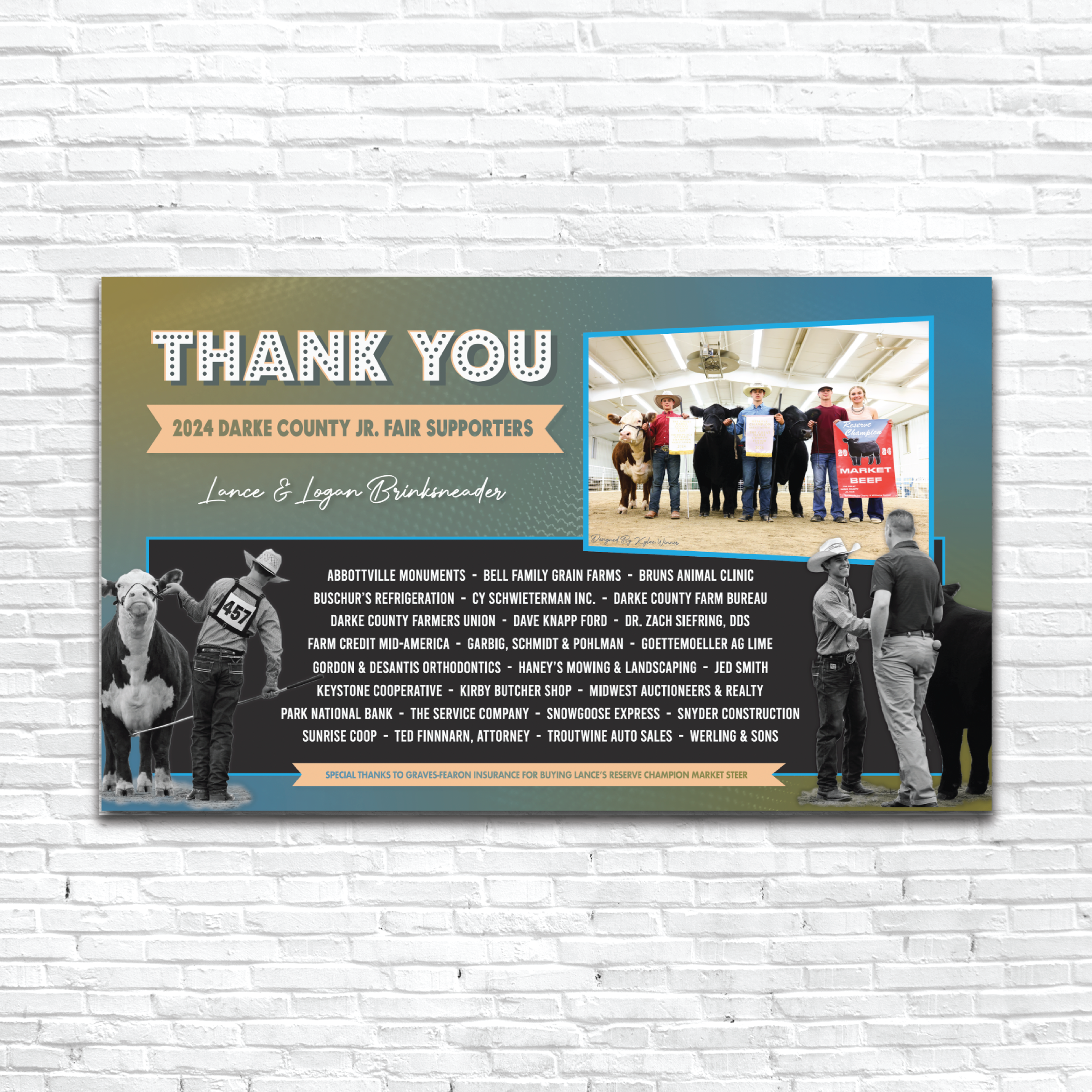 Buyer Recognition Materials | Darke County Fair