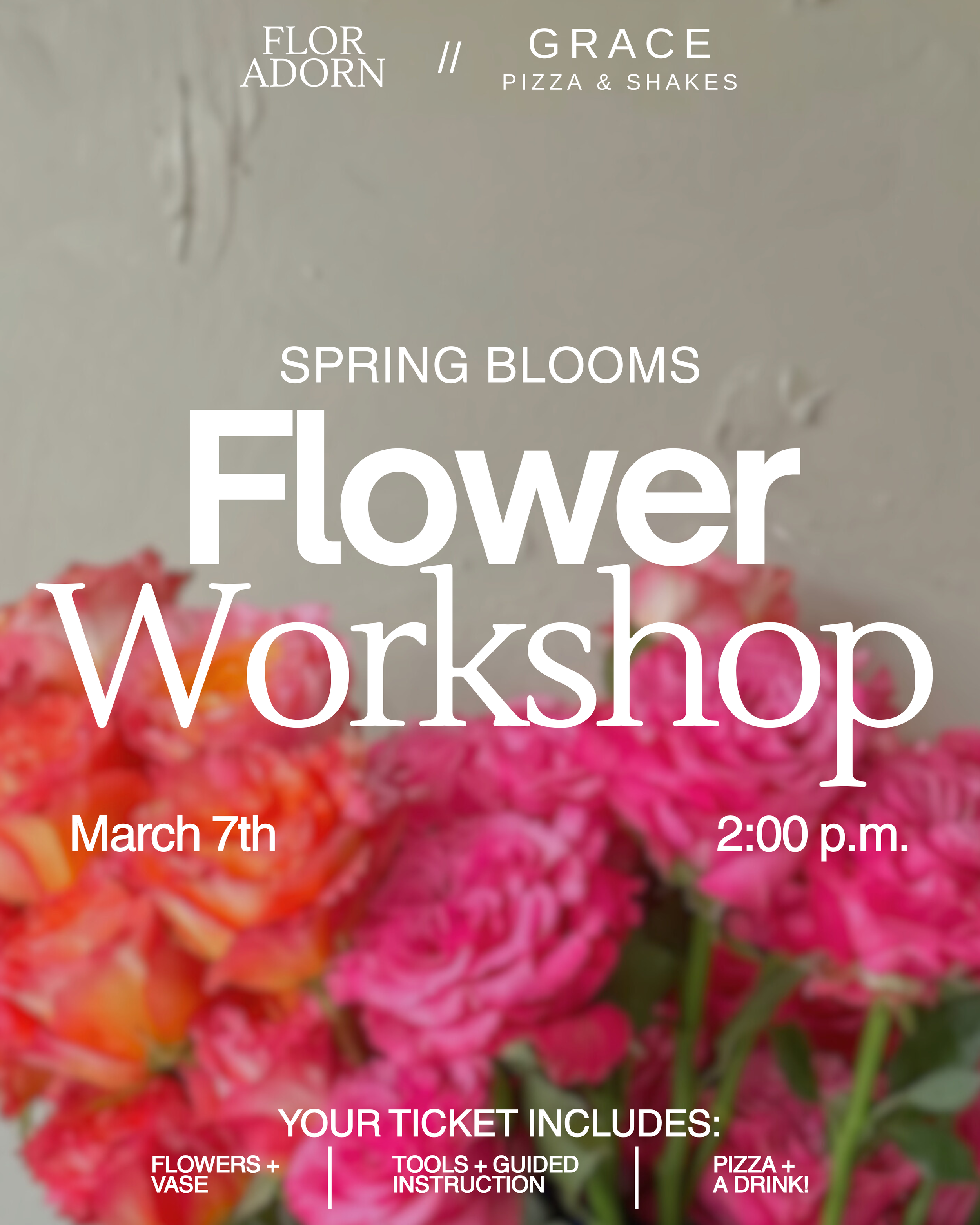 03/07 Spring Blooms Workshop
