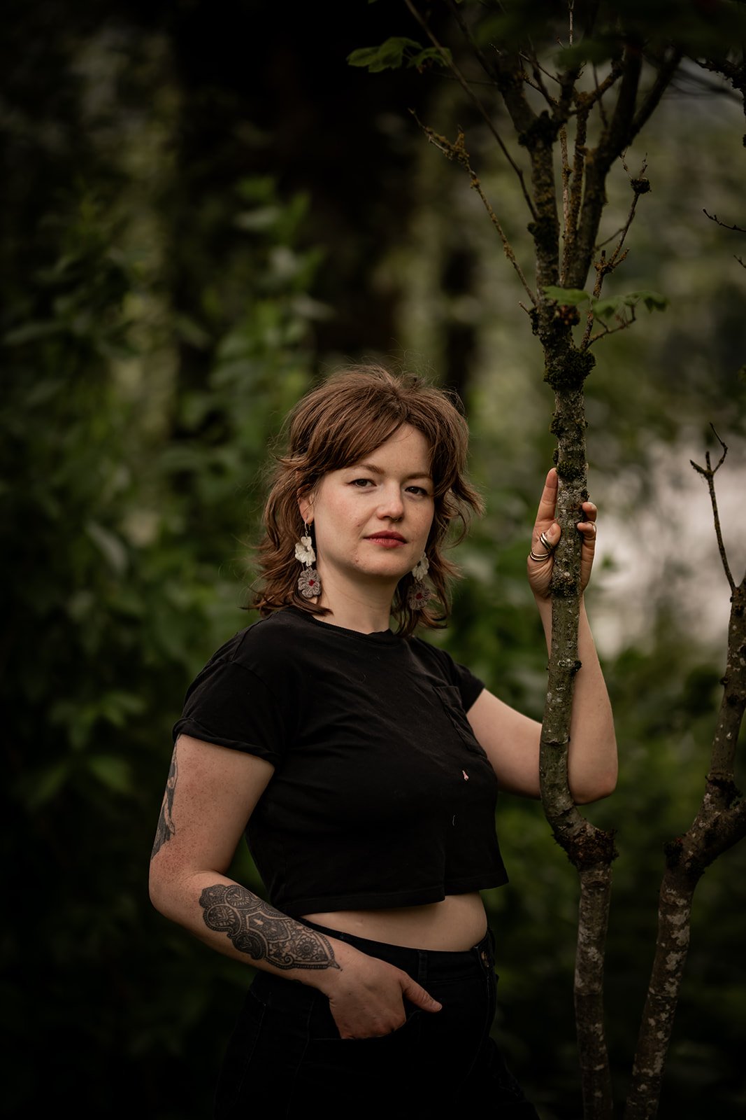 Alexandria Thompson, an eco-art facilitator, trauma-informed & neurodivergent counsellor & artist based in East Vancouver