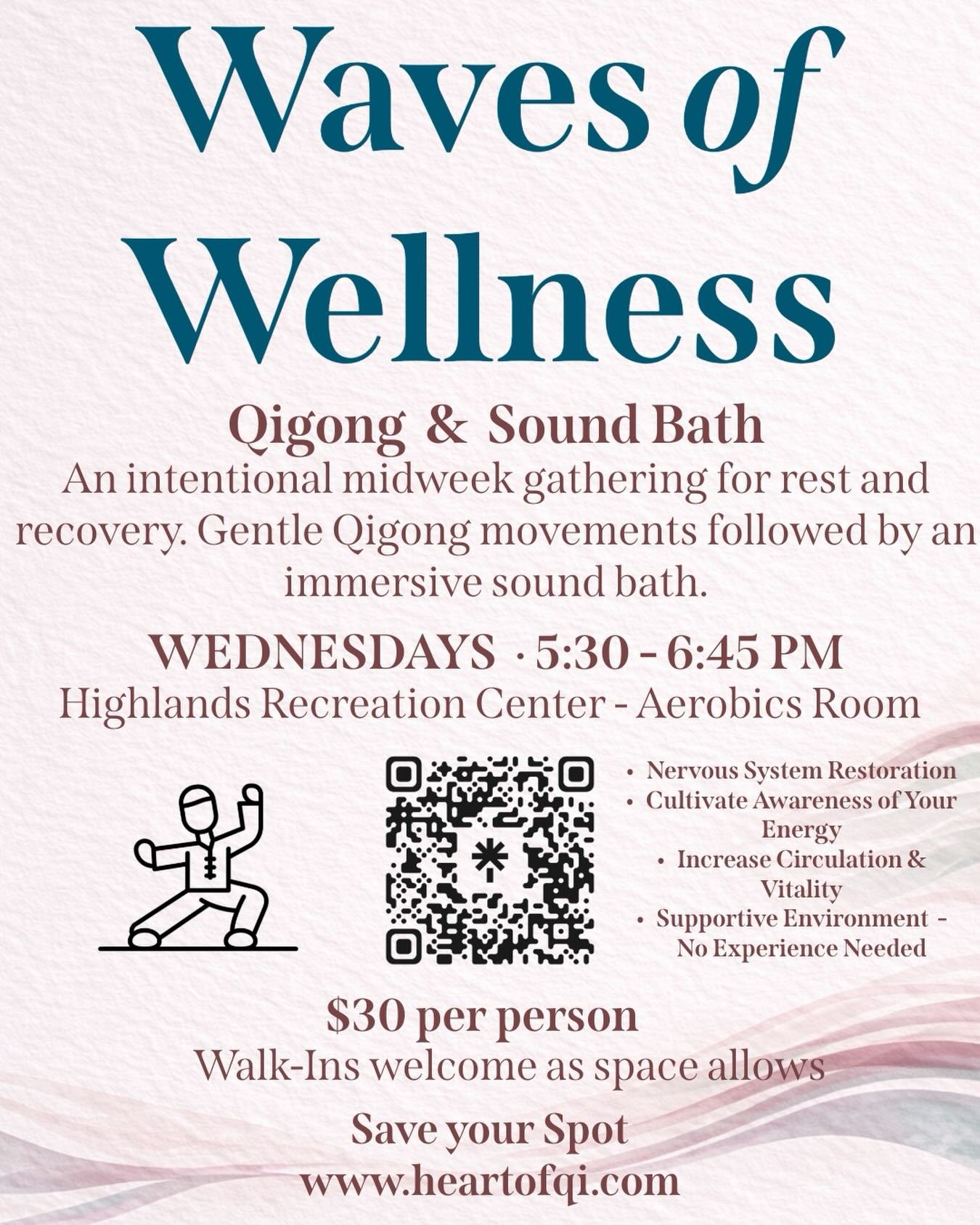 New Flyer Alert 🌟
These deeply rejuvenating classes have become such a beautiful and consistent part of our community this year.
Today marks our first class of March, and I&rsquo;m truly looking forward to gathering together for an intentional eveni