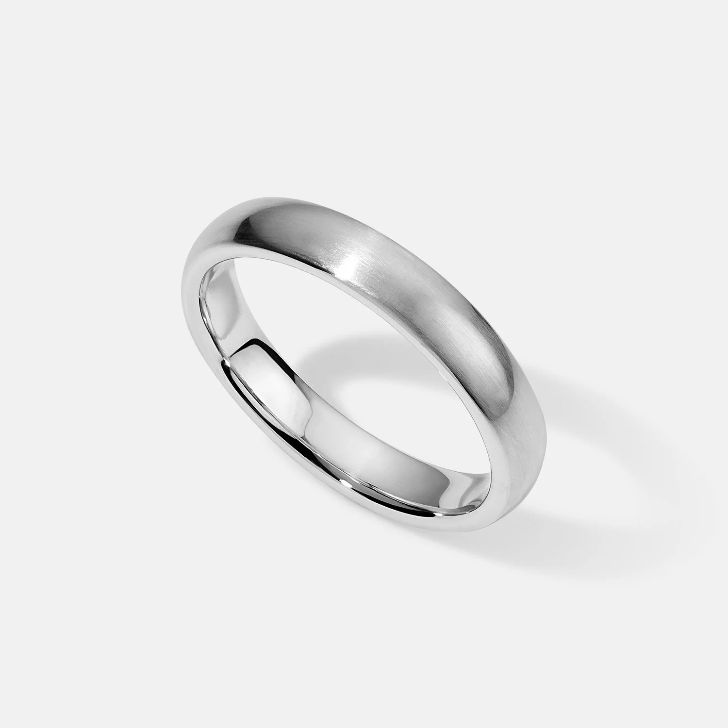 Fairbank Platinum Satin Finish Wedding Band 3:4.jpg