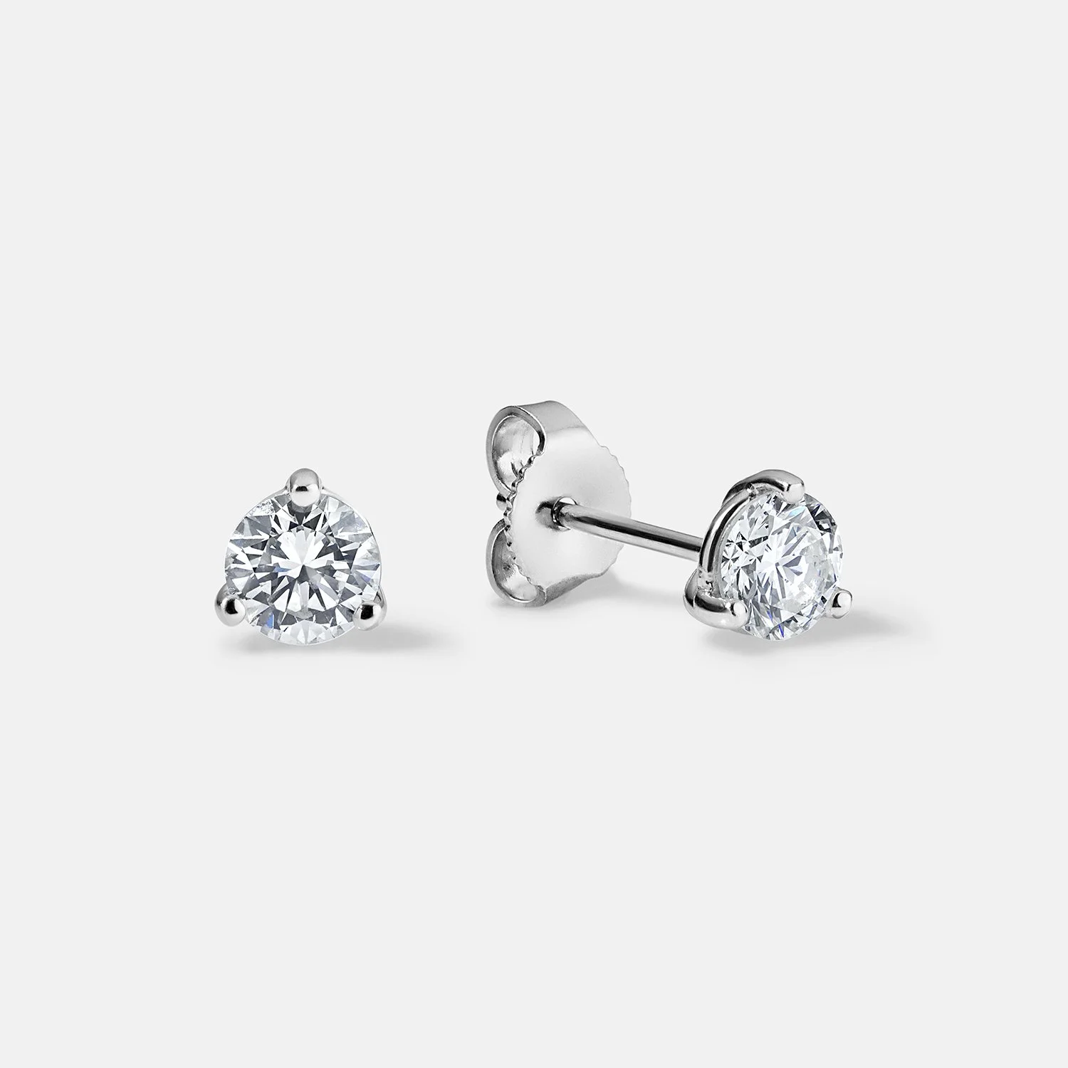 Diamond Platinum Studs