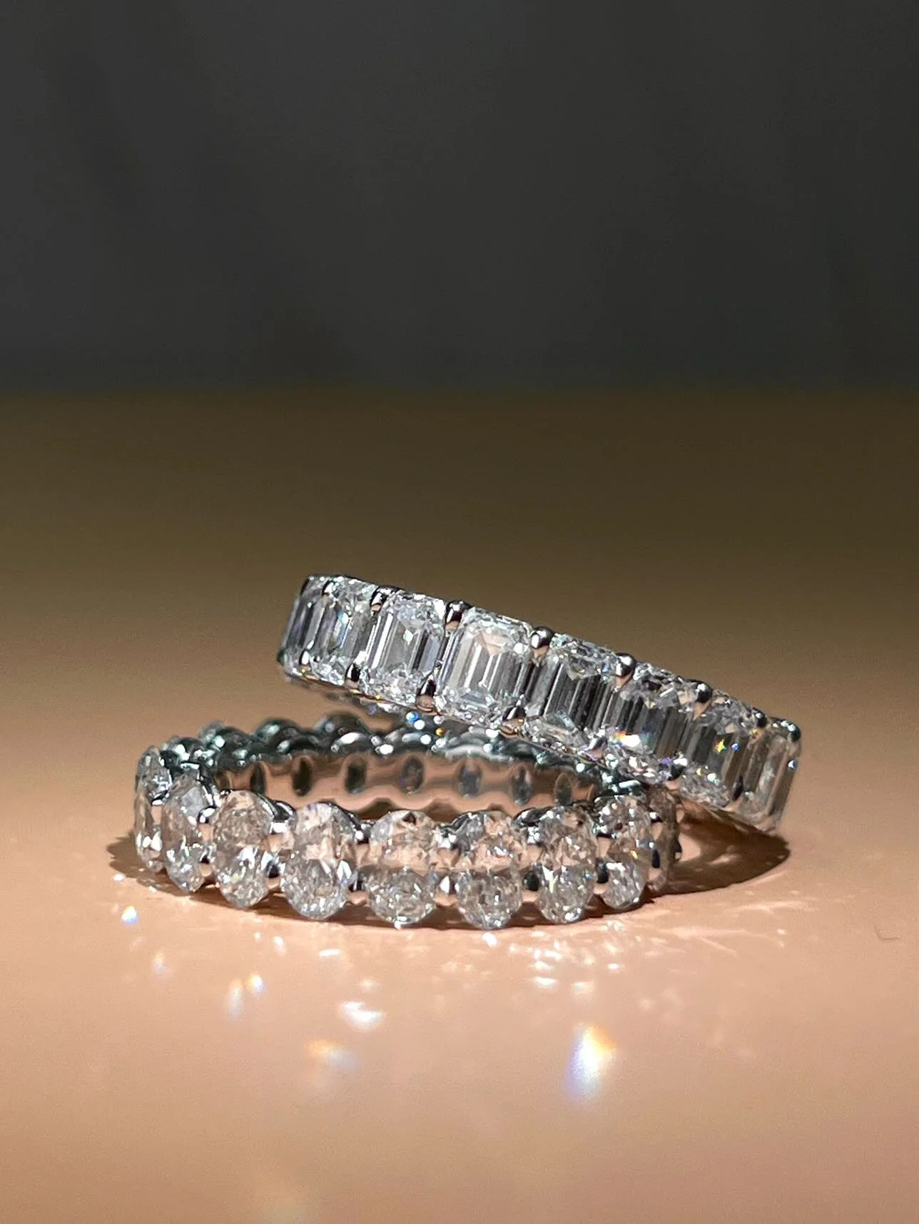 Fairbank Emerald-cut Diamond Eternity Ring