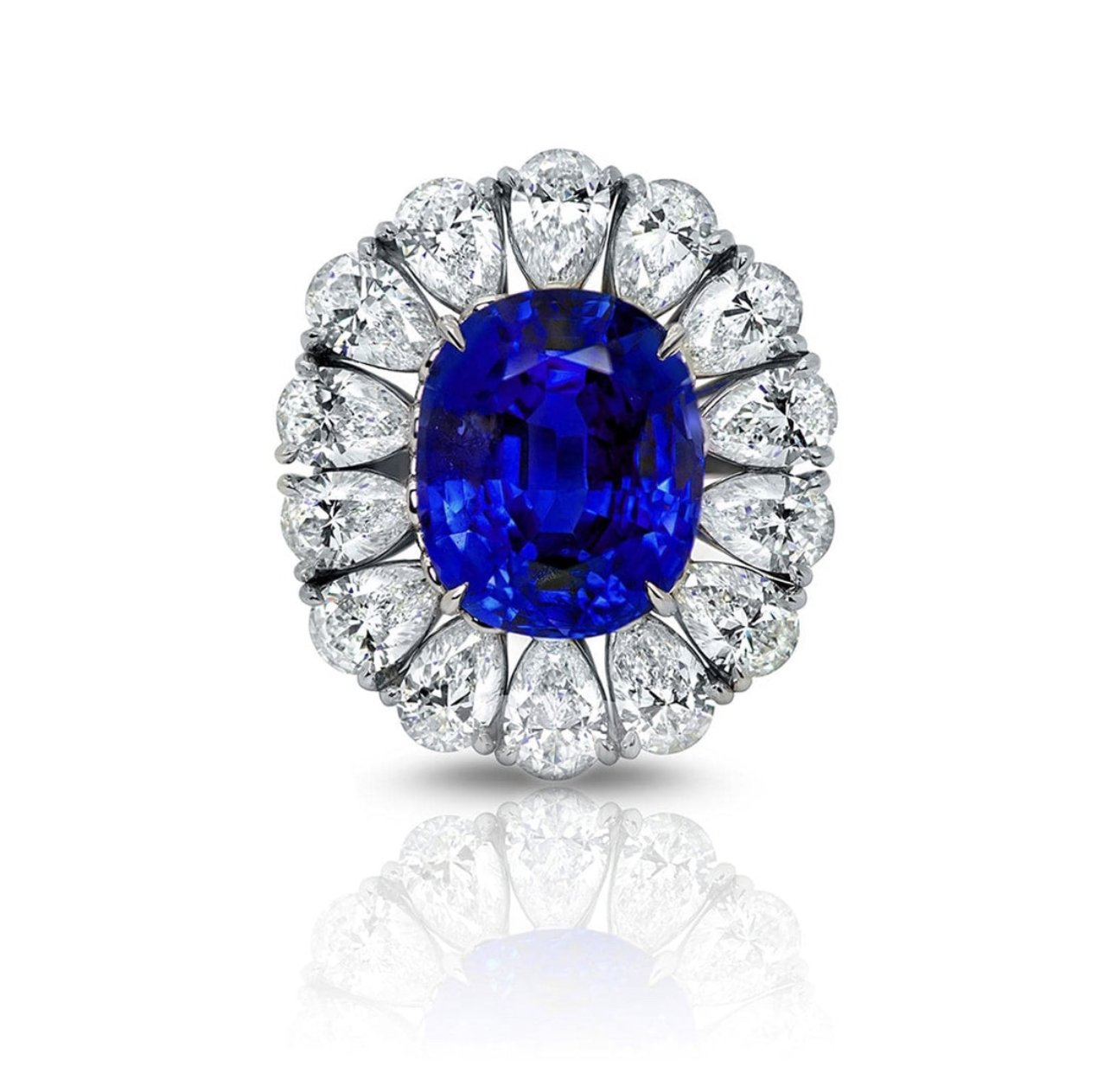 Sapphire Diamond Ring