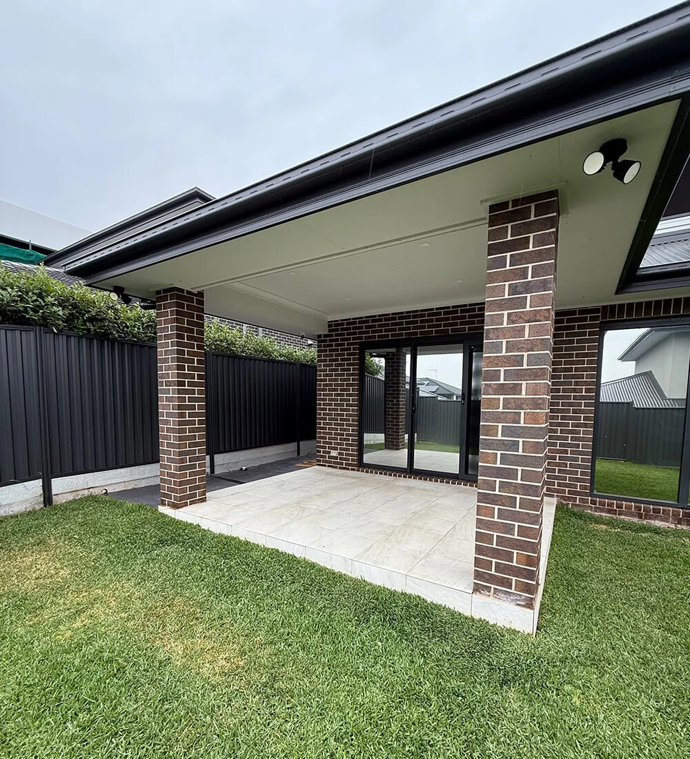 Denham Court before alfresco enclosure