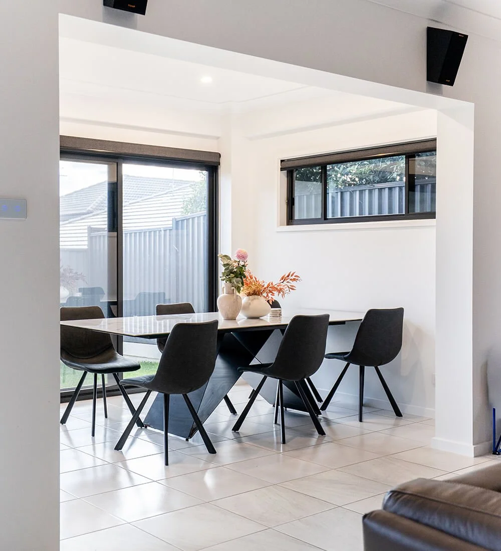 Alfresco Enclosures Sydney dining room
