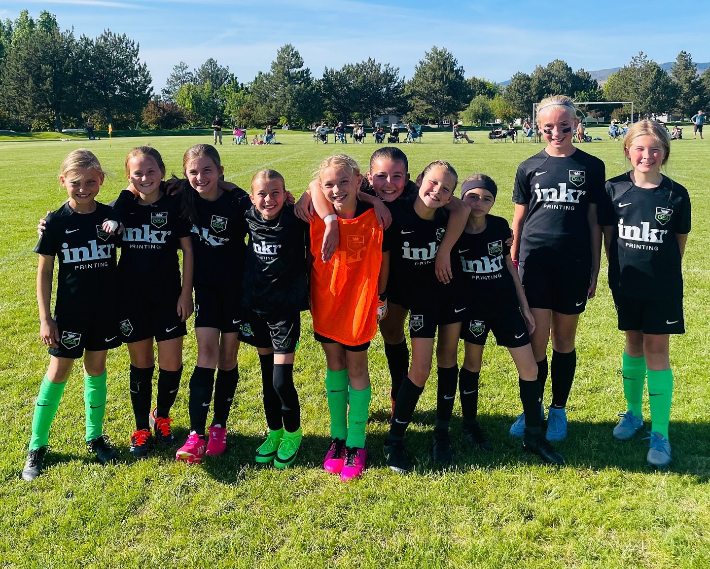 The future is bright.  GSA U9G finishing strong. 💪🏾