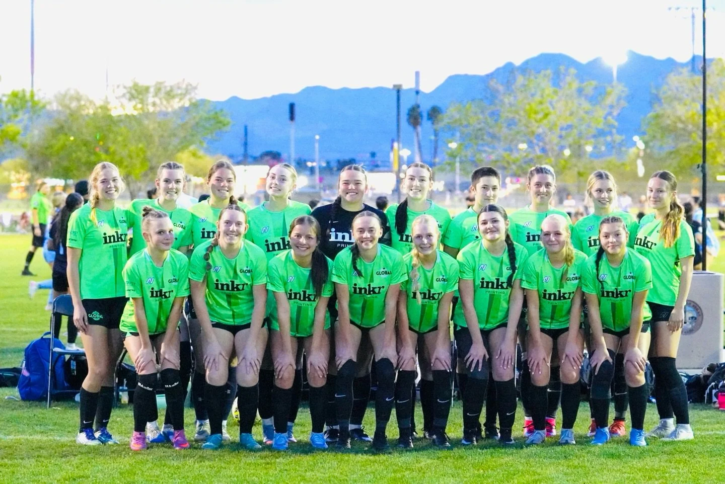 GSA U17G with a win and tie day one at Players Showcase, Las Vegas.  Tonight they take on the SoCal Blues. GSA Proud.