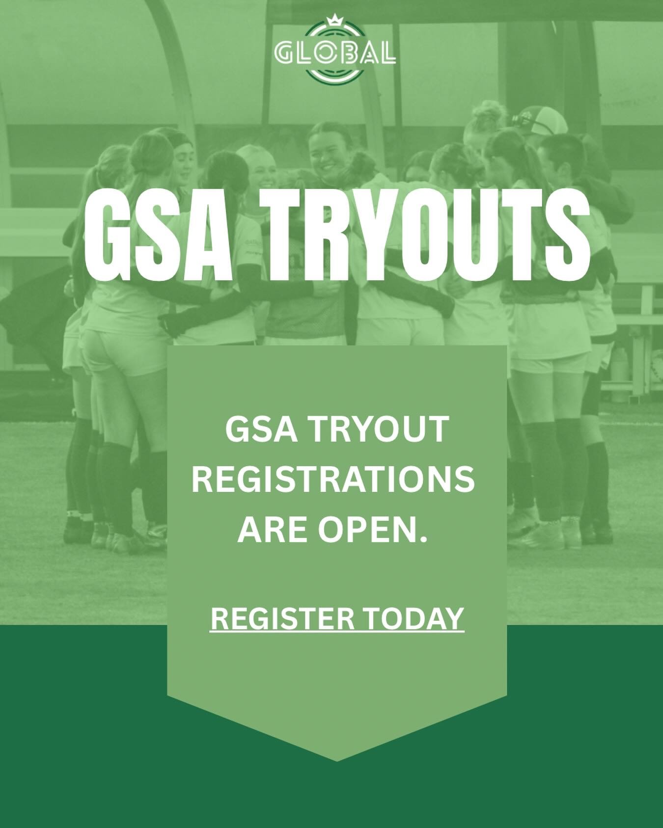 GSA TRYOUT REGISTRATION IS OPEN. WHY GSA? DEVELOPMENT: the BEST coaching staff in Idaho (4 USSF &ldquo;A&rdquo;, 6 Former/Current College Coaches, 2 USSF &ldquo;C&rdquo;, 2 National Youth, 2 USC Premier license, and 6 Former College/Pro Players). WOR