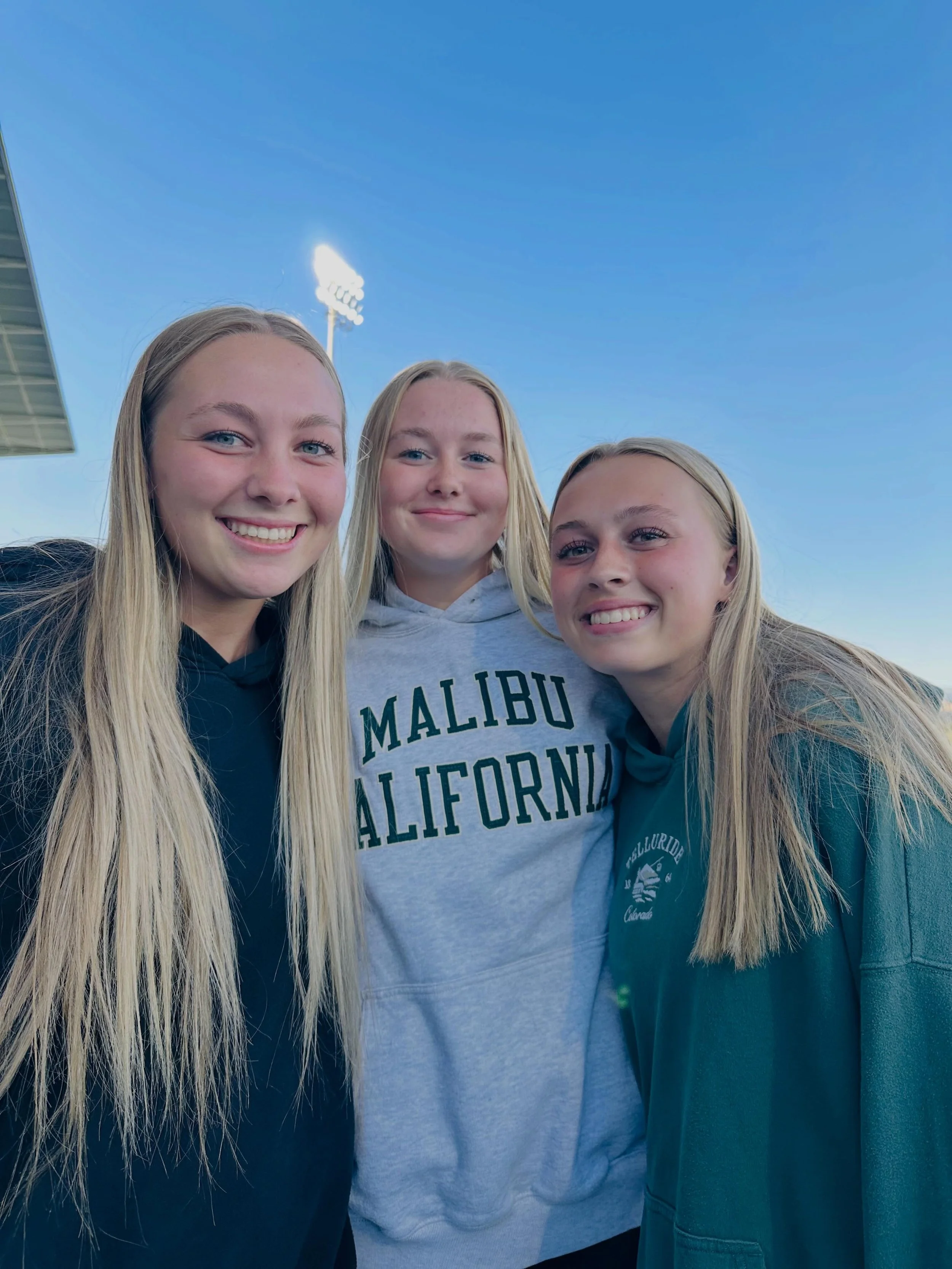 When they aren&rsquo;t playing, they are taking it in!  Three awesome ballers and people stopping by to say hi at the AC BOISE game. Love and hugs to all of you:  Paisley, Pep and AJ.