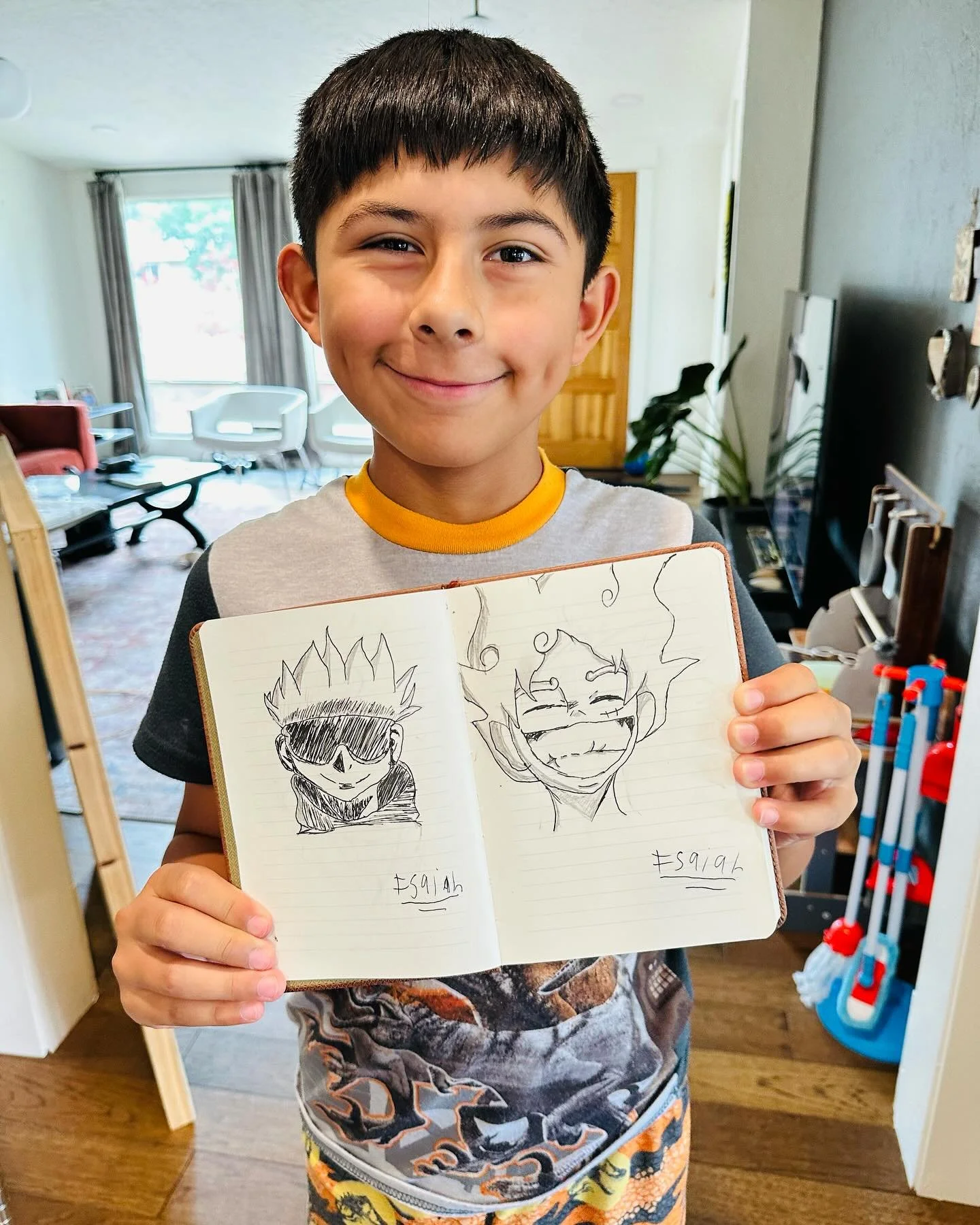 Isaiah&rsquo;s artistic ability grows daily. Blown away by his skill. Love watching his growth and passion for art.