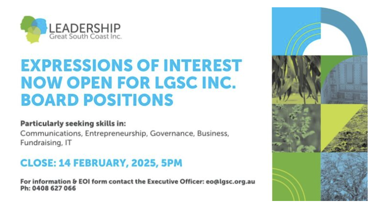 Expressions of Interest for Board positions now open