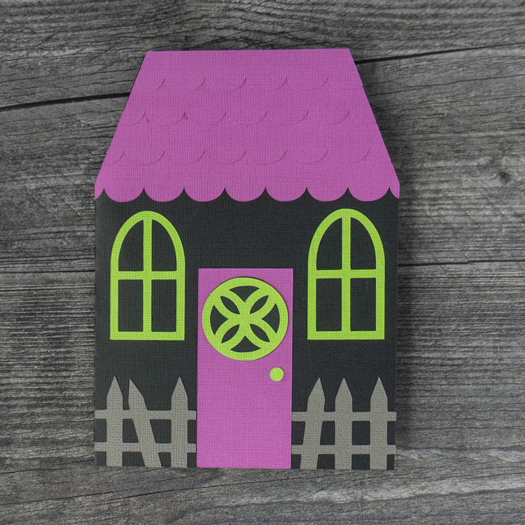 Haunted Ghost Flyout Popup Card Assembly