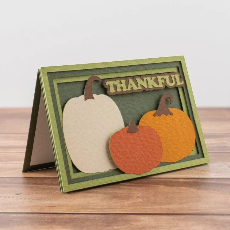 Thankful Shadowbox Card Assembly