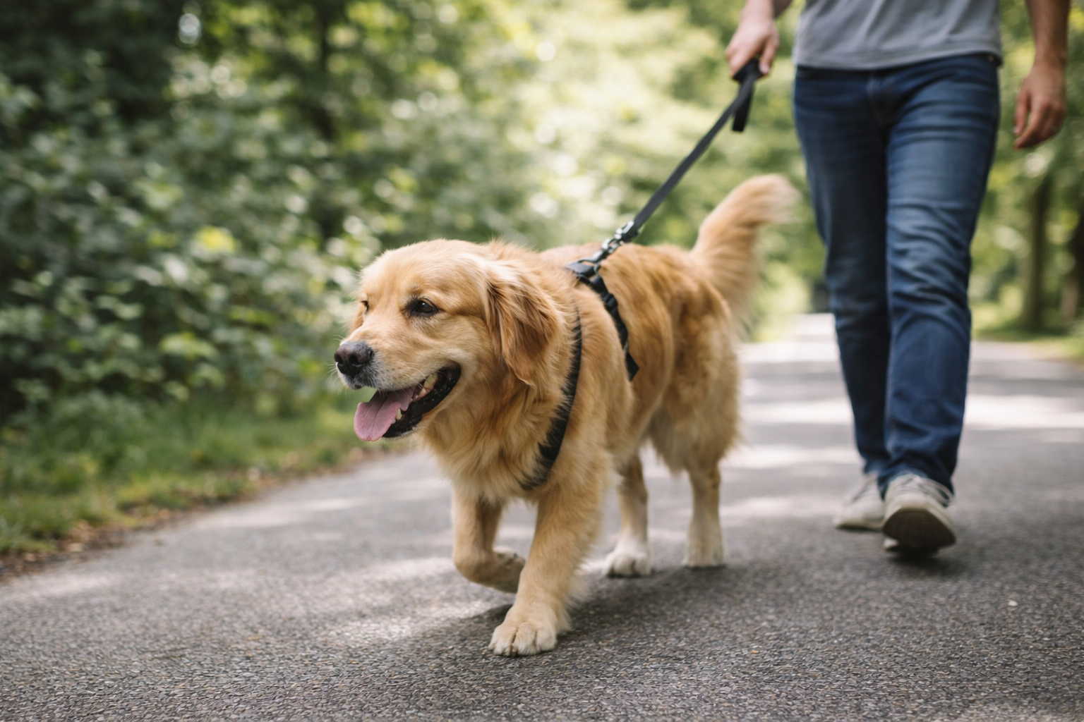 Is It Bad If My Dog Walks In Front Of Me?