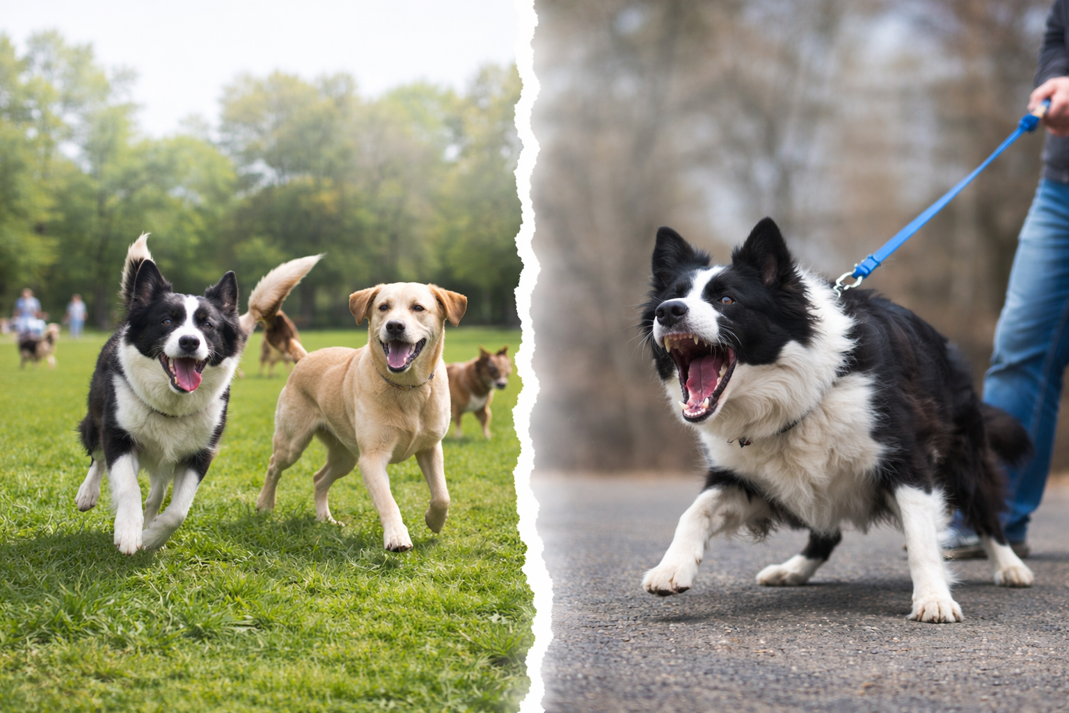 Why Your Dog Is Perfect Off-Leash… But A Maniac On-Leash