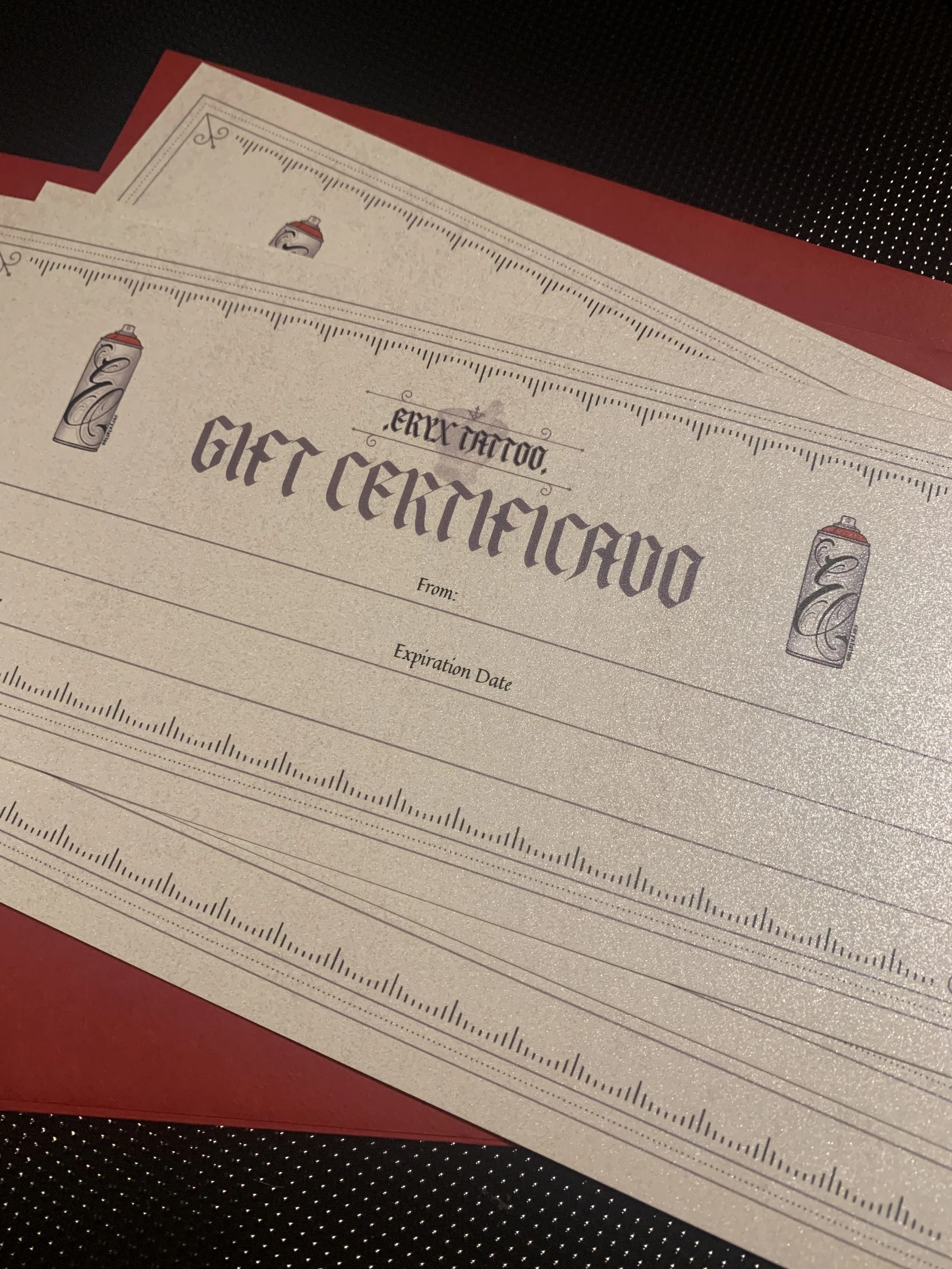 Gift Certificado