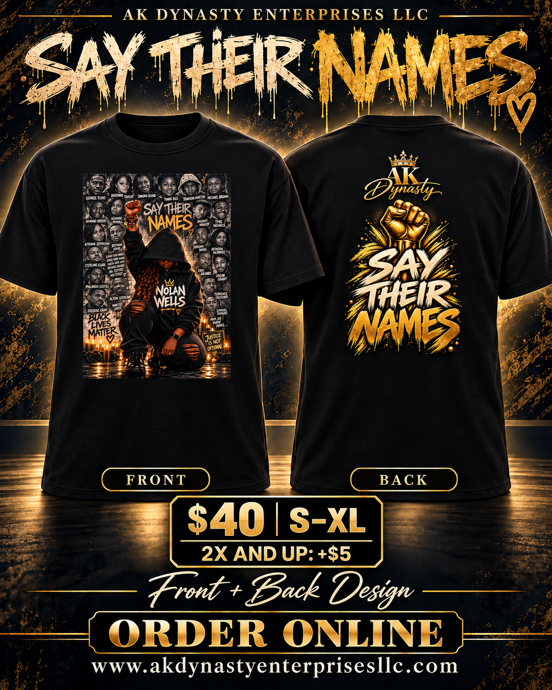 Say Their Names Tee