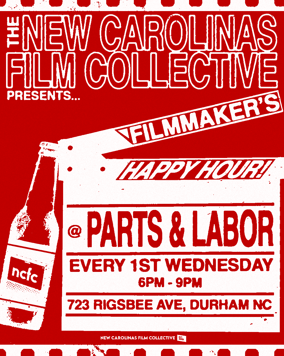 NCFC’s FILMMAKERS HAPPY HOUR (December 2025)
