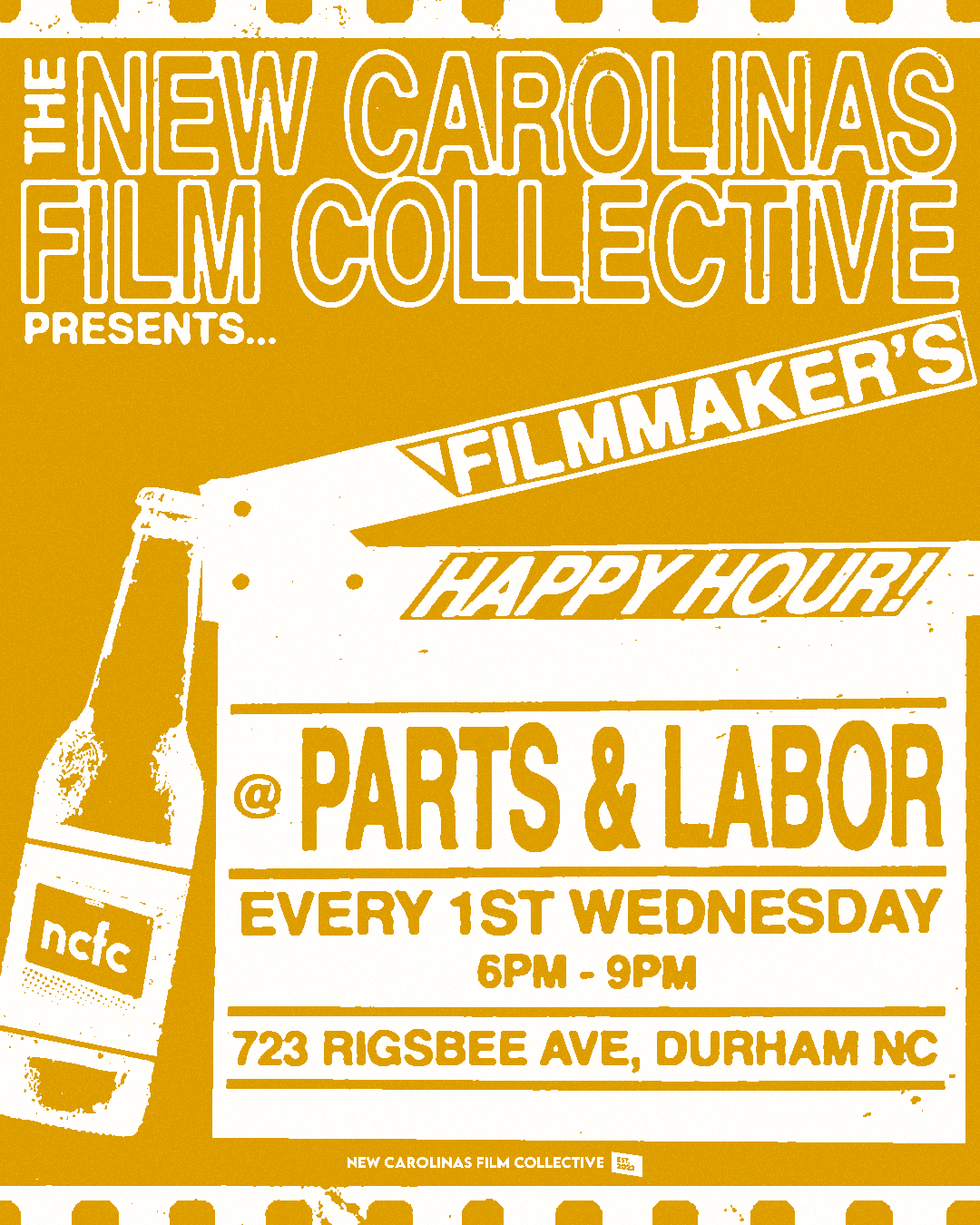 NCFC’s FILMMAKERS HAPPY HOUR (February 2026)