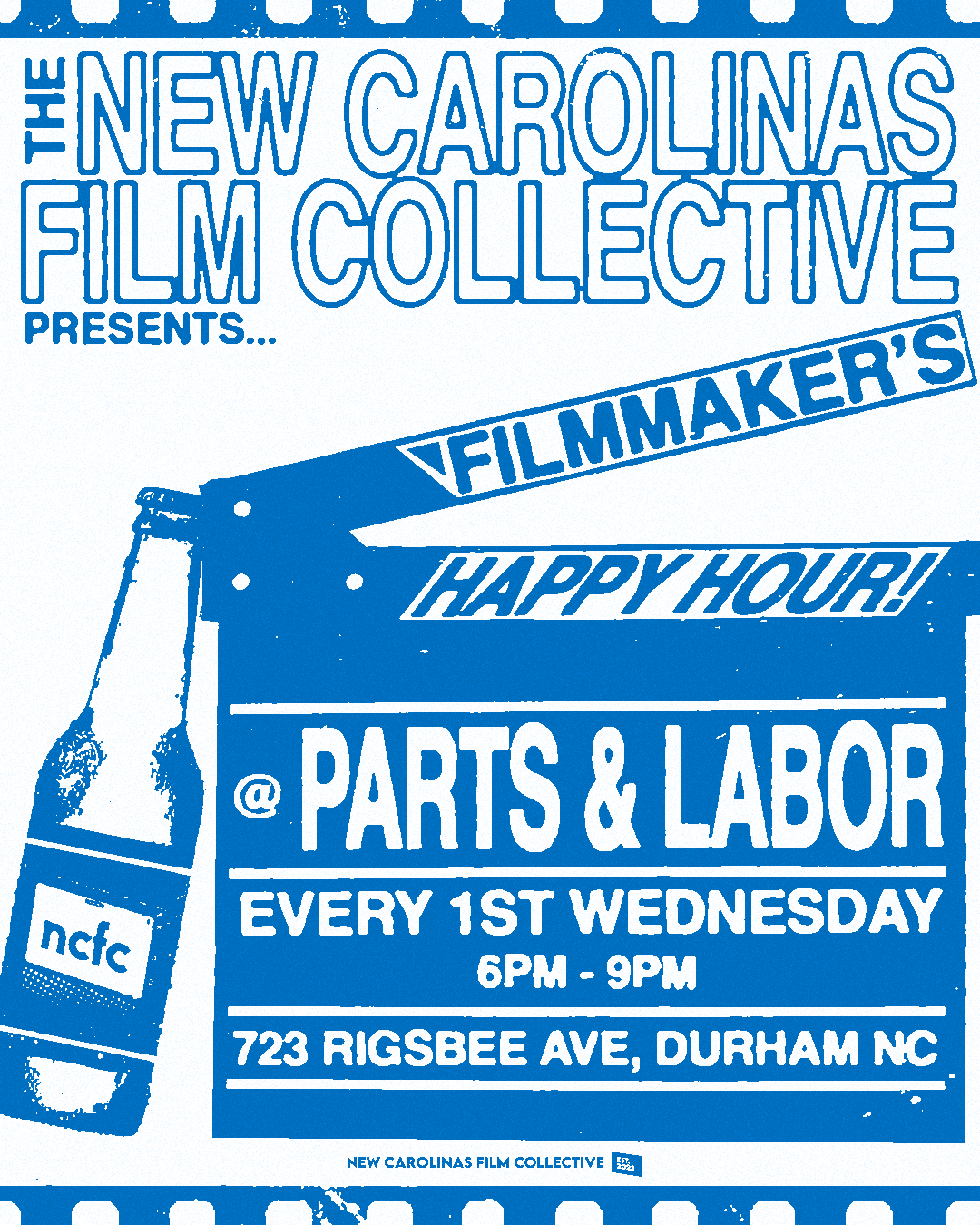 NCFC’s FILMMAKERS HAPPY HOUR (January 2026)