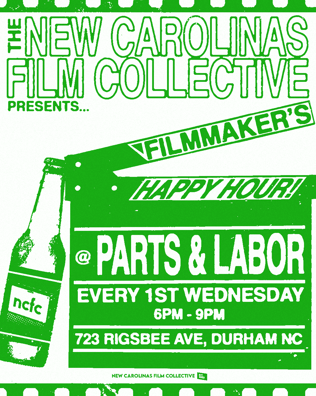 NCFC’s FILMMAKERS HAPPY HOUR (March 2026)