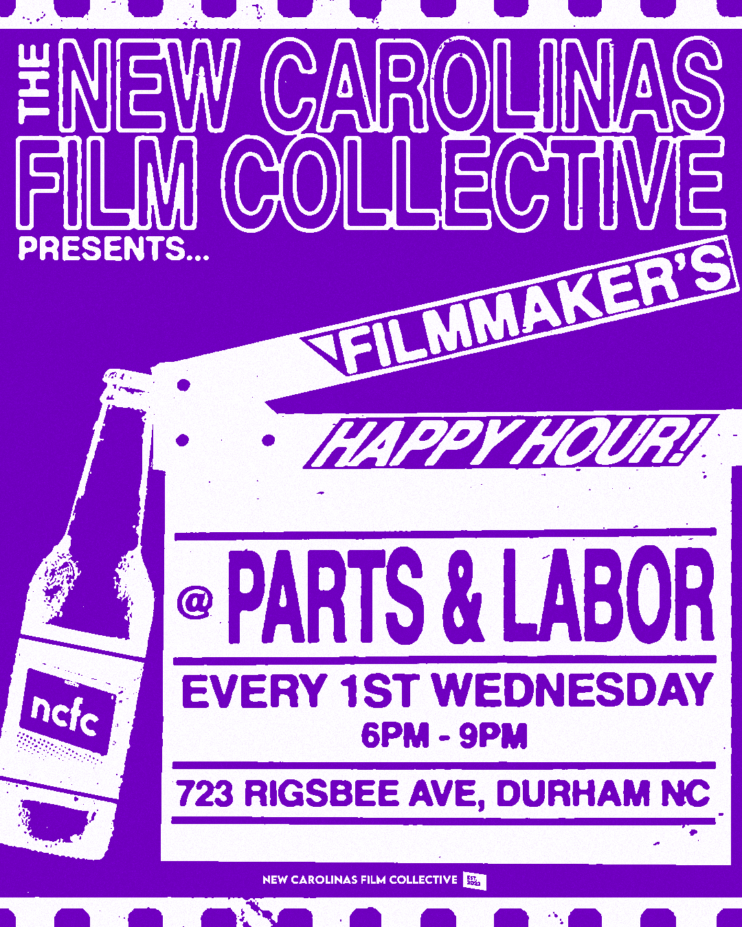 NCFC’s FILMMAKERS HAPPY HOUR (APRIL 2026)