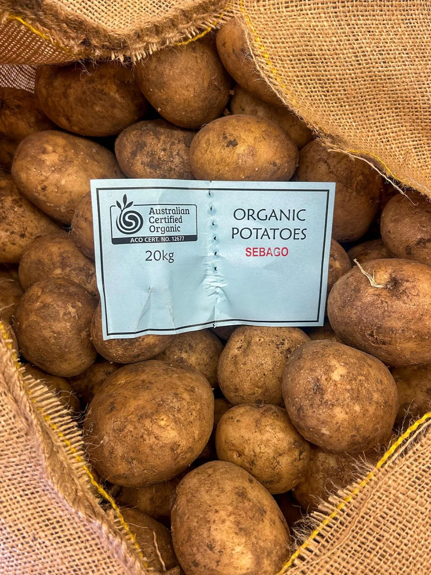 Something we have been working on since the very beginning! We are proud to let you know that all of our spuds are now certified organic 💃🕺🏻
Big shout out to Geoff and Helen for growing these beauties. 🥔